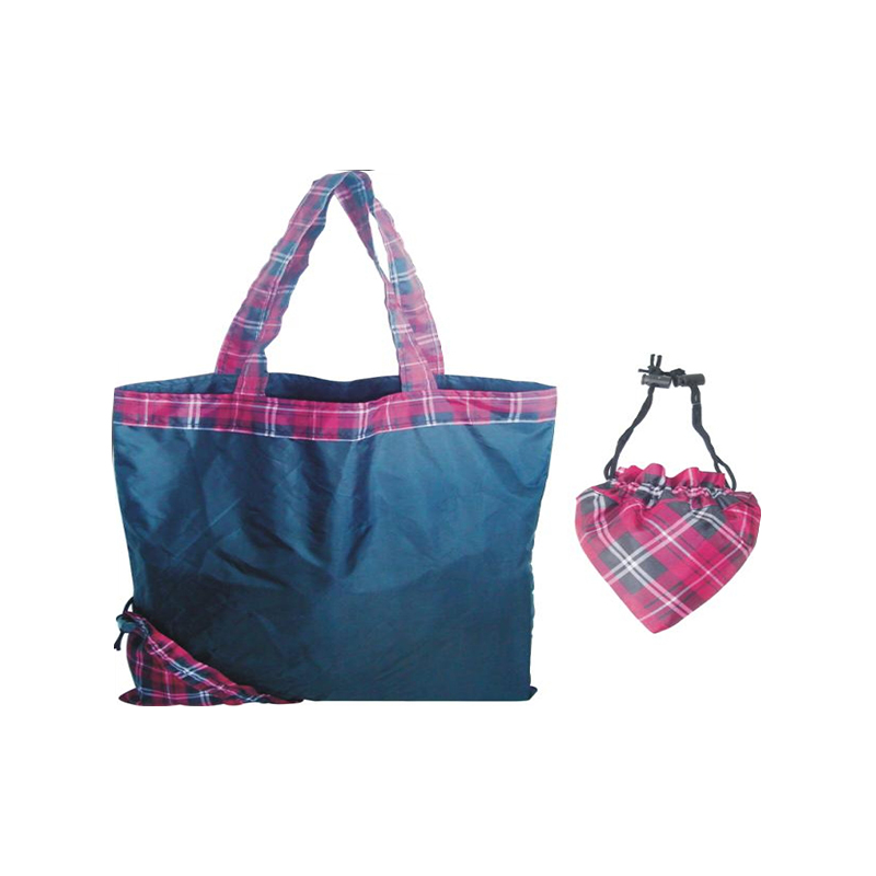 JS-SP001-Polyester opvouwbare boodschappentas