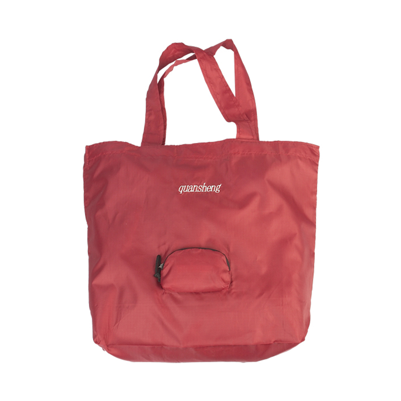 JS-SP004-Polyester opvouwbare boodschappentas